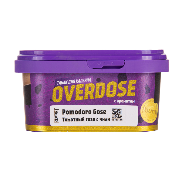 Табак Overdose Pomodoro Gose 200 грамм в Челябинске