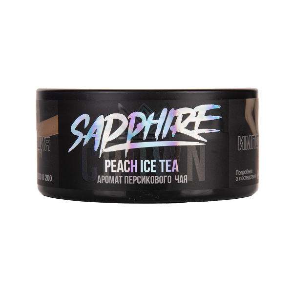 Табак Sapphire Crown Peach Ice Tea 100 грамм в Челябинске