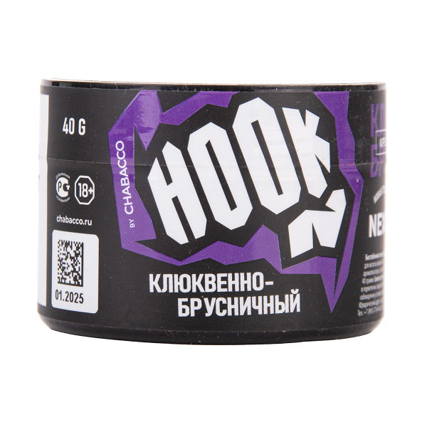 Табак Hook Клюквенно Брусничный 40 грамм в Челябинске