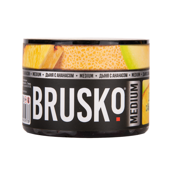 Бестабачная смесь Brusko Дыня С   Ананасом 50 грамм в Челябинске