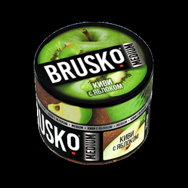 Бестабачная смесь Brusko Киви С   Яблоком 50 грамм в Челябинске