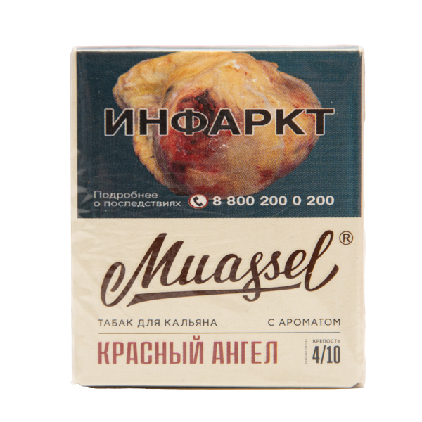Табак Muassel Medium  Красный Ангел 40 грамм в Челябинске