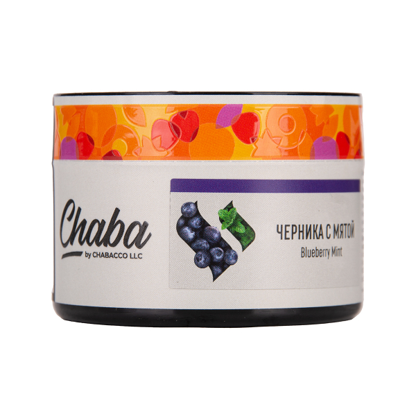 Бестабачная смесь Chaba Blueberry Mint Nicotine Free 40 грамм в Челябинске