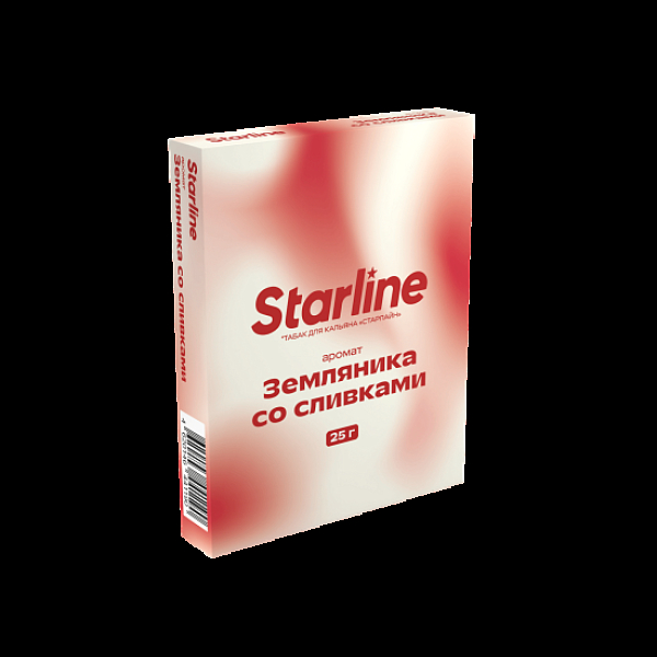 Табак Starline Земляника Со Сливками 25 грамм в Челябинске