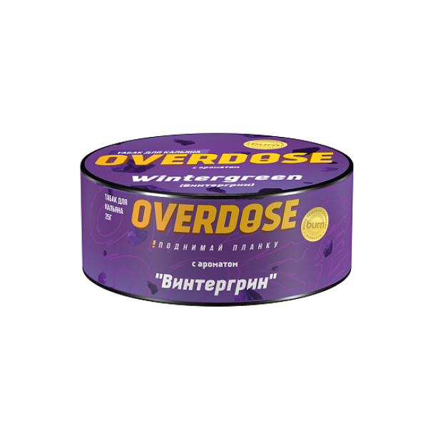 Табак Overdose Wintergreen 25 грамм в Челябинске