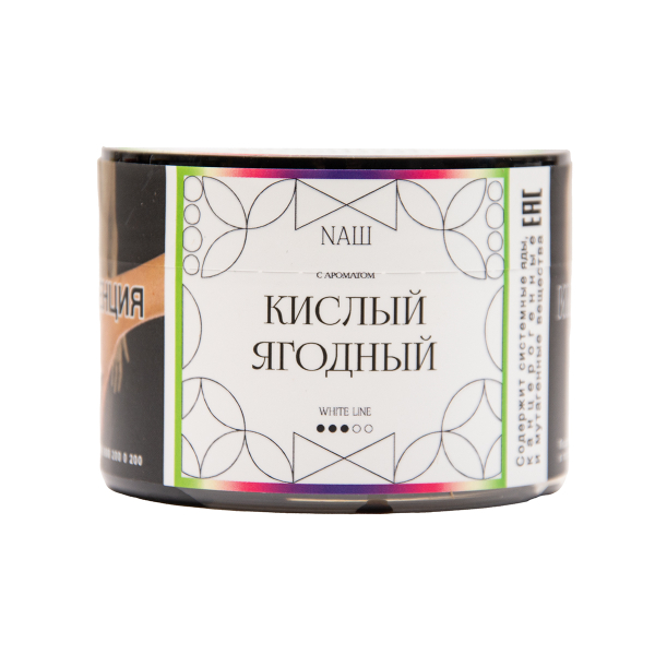 Табак NАШ White Кислый Ягодный 40 грамм в Челябинске