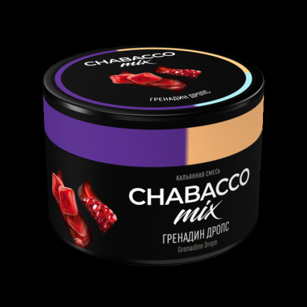 Смесь Chabacco Mix Grenadine Drops Гренадин Дропс  Medium 40 грамм в Челябинске