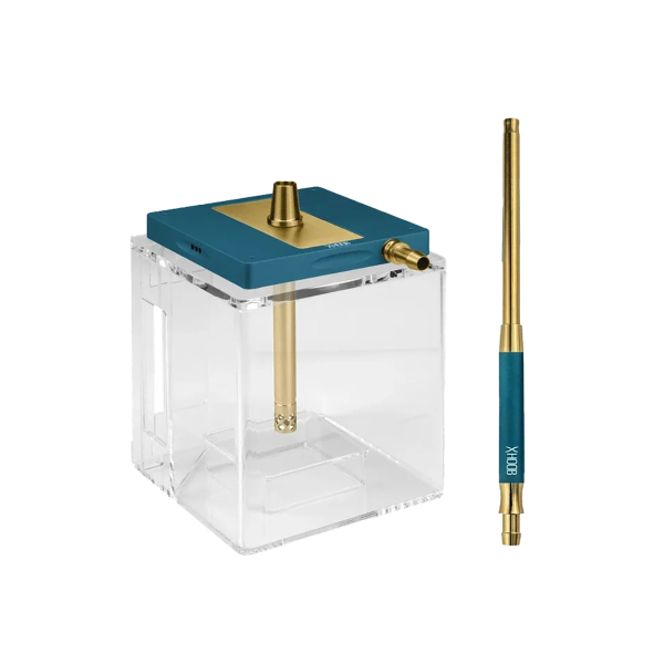 Кальян Hoob Atom Marine Blue X Gold | Hoob Cube в Челябинске