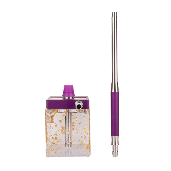 Кальян Hoob Subatom Royal Purple X Ss | Cube Mini Gold в Челябинске