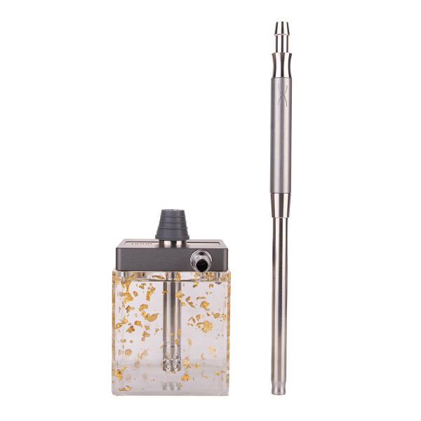 Кальян Hoob Subatom Space Grey X Ss | Cube Mini Gold в Челябинске