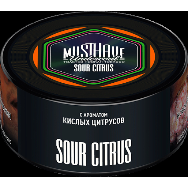 Табак Must Have Sour Citrus 125 грамм в Челябинске