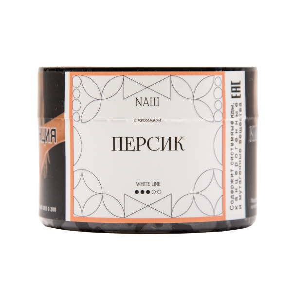 Табак NАШ White Персик 40 грамм в Челябинске
