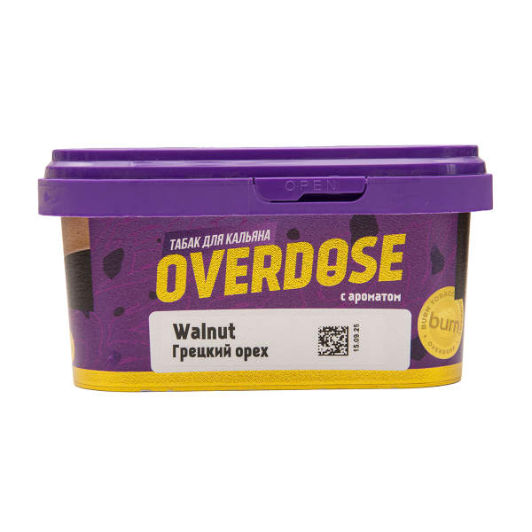 Табак Overdose Walnut 200 грамм в Челябинске