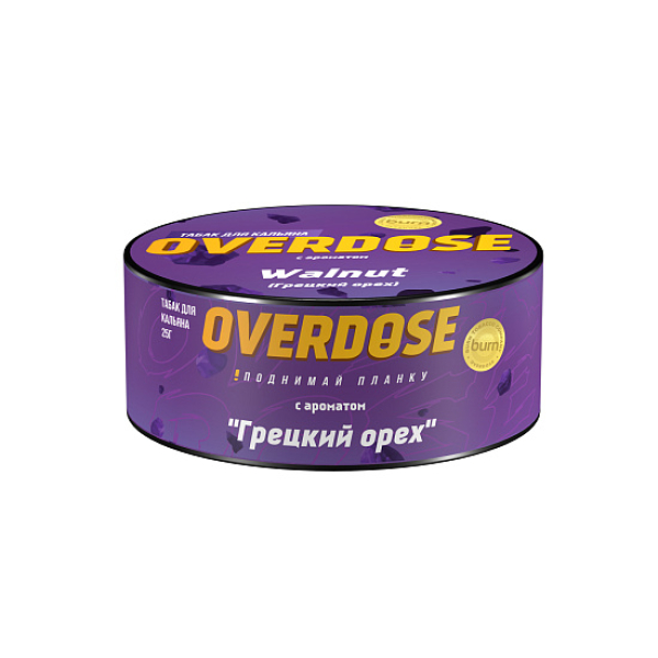 Табак Overdose Walnut 25 грамм в Челябинске