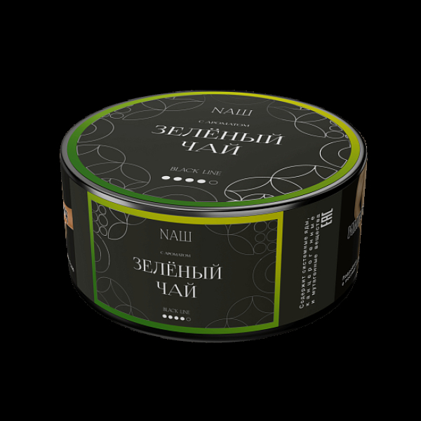 Табак Nаш Black Зелёный Чай 100 грамм в Челябинске
