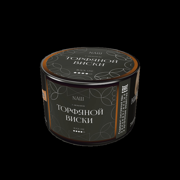 Табак Nаш Black Торфяной Виски 40 грамм в Челябинске