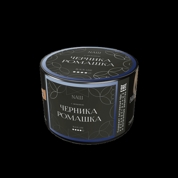 Табак Nаш Black Черника Ромашка 40 грамм в Челябинске