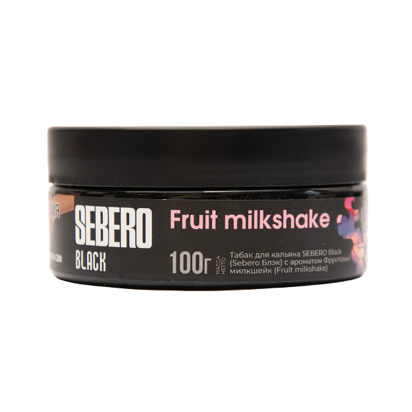 Табак Sebero Black Fruit Milkshake 100 грамм в Челябинске