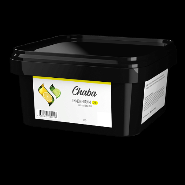 Безникотиновая смесь Chaba Lemon Lime 2.0 Лимон Лайм 200 грамм в Челябинске