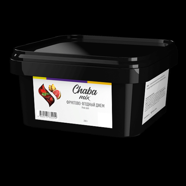 Безникотиновая смесь Chaba Mix Pink Jam Фруктово Ягодный Джем 200 грамм в Челябинске