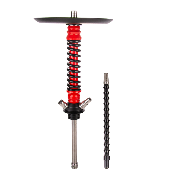 Кальян Mamay Customs Coilover Mini  Красный Чёрный в Челябинске