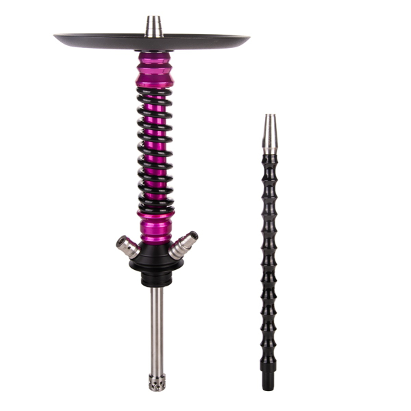Кальян Mamay Customs Coilover Mini  Розовый Лак Чёрный в Челябинске