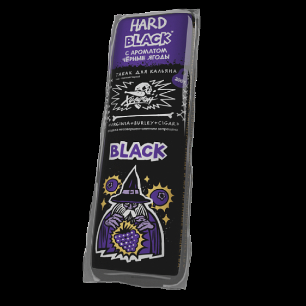 Табак Хулиган Hard Black Черные Ягоды 200 грамм в Челябинске