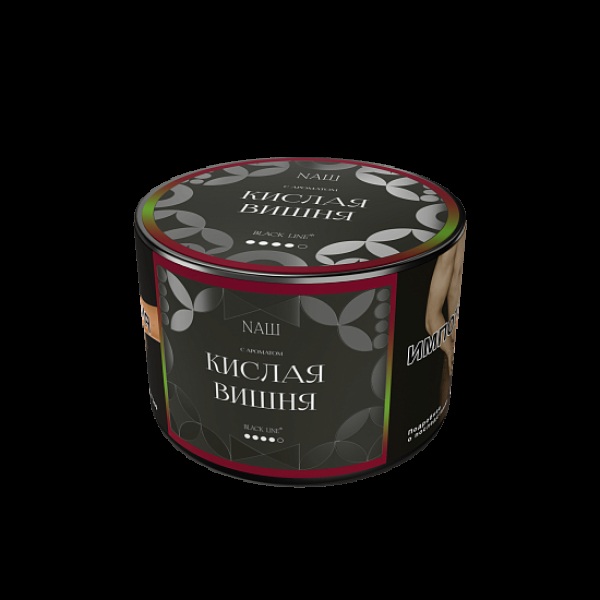 Табак Nаш Black Кислая Вишня 40 грамм в Челябинске