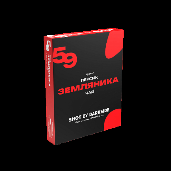 Табак Darkside Shot Земляника Персик Чай 59 25 грамм в Челябинске
