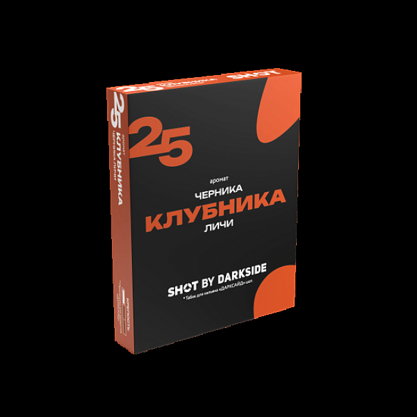 Табак Darkside Shot Клубника Черника Личи 25 25 грамм в Челябинске