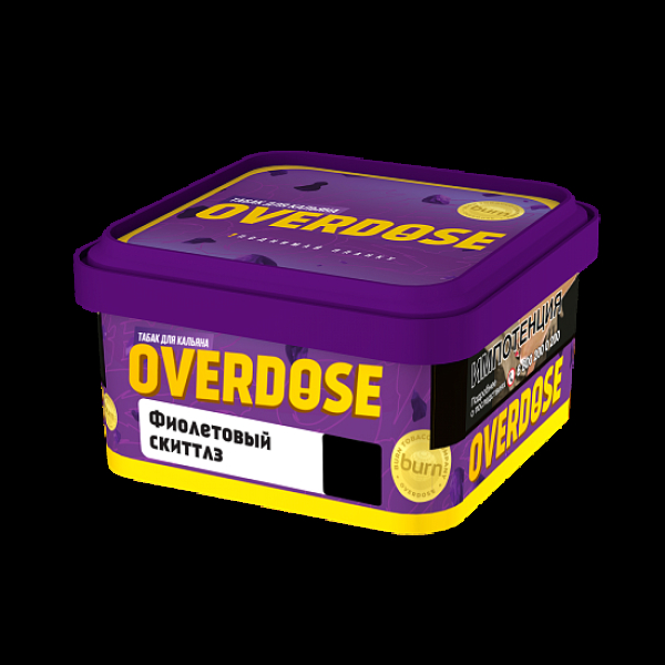 Табак Overdose Фиолетовый Скиттлз 200 грамм в Челябинске