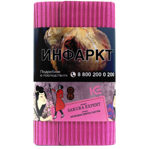 Табак Satyr Sakura Expert Молодые Цветы Сакуры 100 грамм в Челябинске