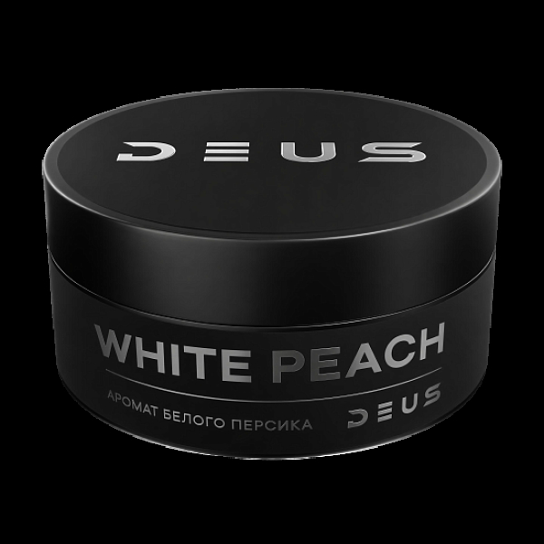 Табак Deus White Peach Белый Персик 100 грамм в Челябинске