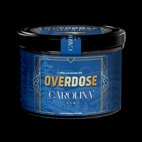 Табак Overdose No Aroma Америка Carolina 125 грамм в Челябинске