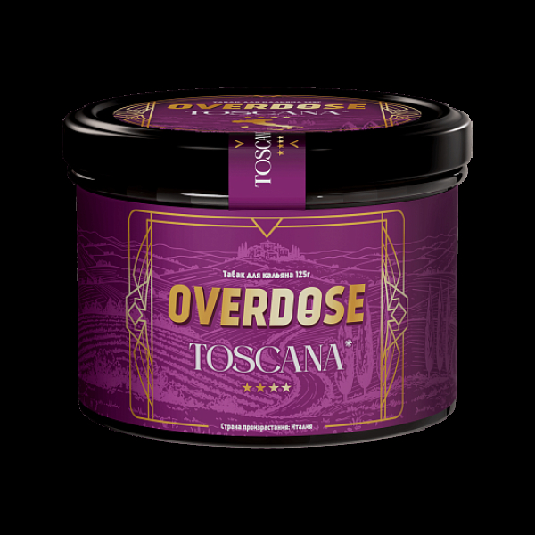 Табак Overdose No Aroma Италия Toscana 125 грамм в Челябинске