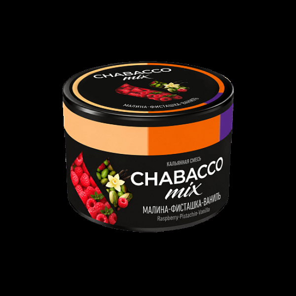 Бестабачная смесь Chabacco Mix Raspberry Pistachio Vanilla Малина Фисташка Ваниль Medium 40 грамм в Челябинске