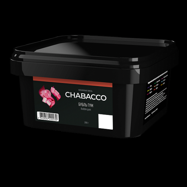 Бестабачная смесь Chabacco Bubble Gum Бубль Гум Medium 200 грамм в Челябинске