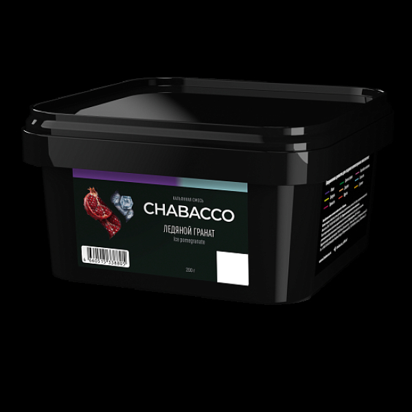 Бестабачная смесь Chabacco Ice Pomegranate Ледяной Гранат Medium 200 грамм в Челябинске