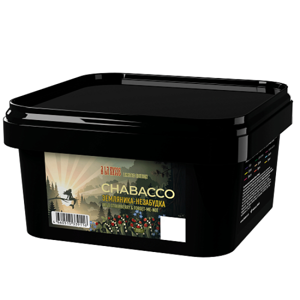 Бестабачная смесь Chabacco Le Strawberry & Forget Me Not Земляника Незабудка Medium 200 грамм в Челябинске