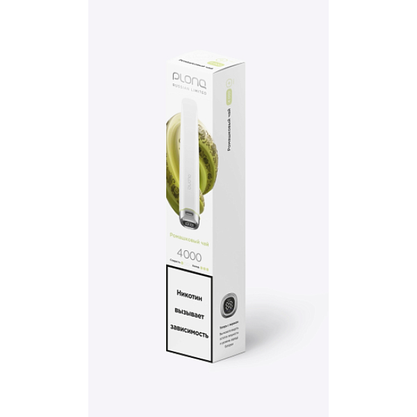 Электронная сигарета Plonq Plus Pro  Ромашковый Чай 4000 затяжек в Челябинске