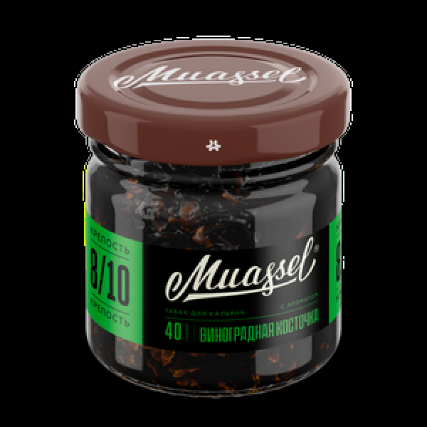 Табак Muassel Extra Strong Виноградная Косточка 40 грамм в Челябинске