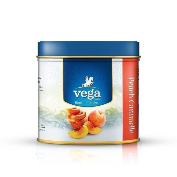 Табак Vega Peach Caramello 100 грамм в Челябинске