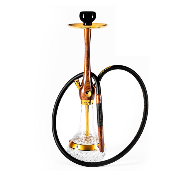 Кальян Wookah Walnut Gold Amber Click (золотой, 64 см) в Челябинске