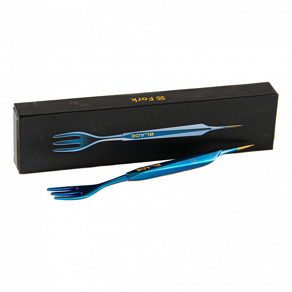 Вилка-шило Blade Hookah Blue Matte в Челябинске